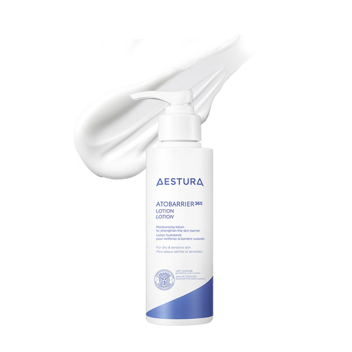Aestura Atobarrier 365 lotion – Texture  peau sèche