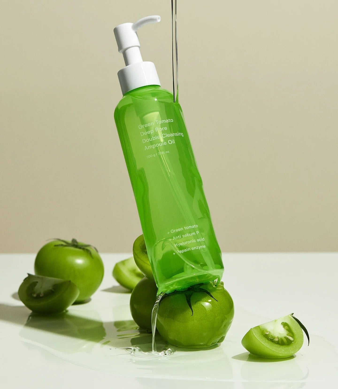 Green Tomato Deep Pore Double Cleansing Ampoule Oil