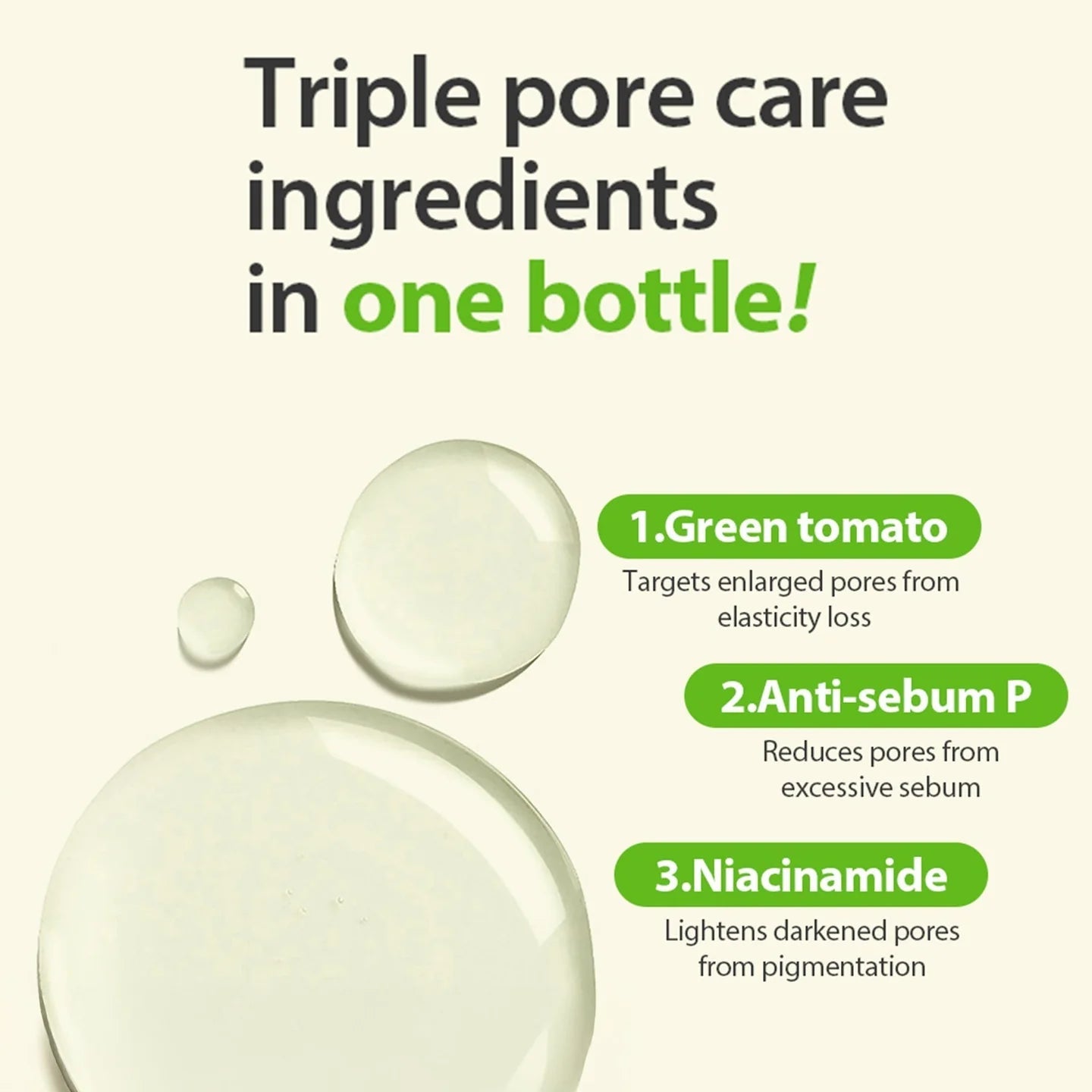 Green Tomato Deep Pore Double Cleansing Ampoule Oil