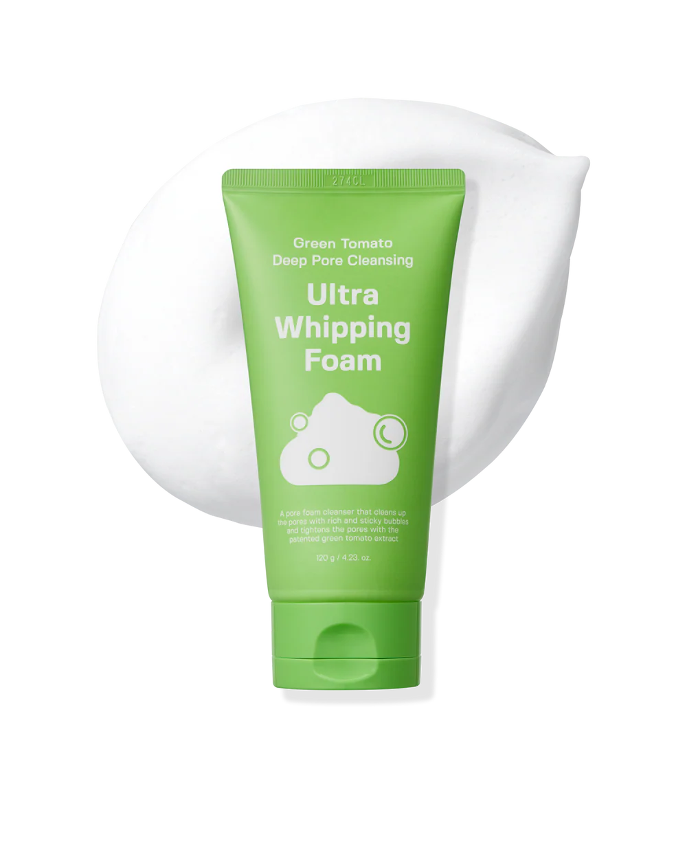 Green Tomato Deep Pore Cleansing Ultra Whipping Foam