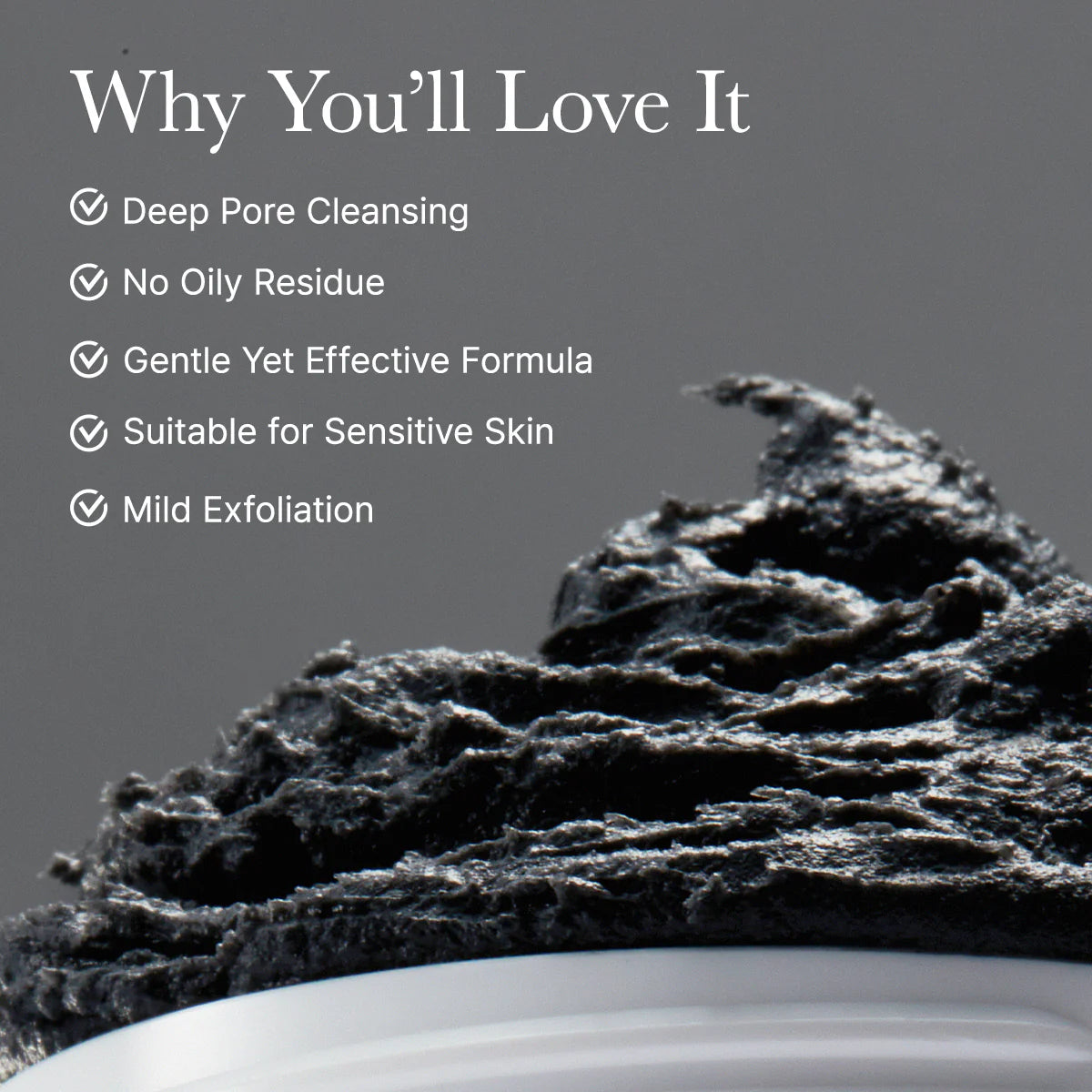 Black Tea Rice Mochi Cleanser