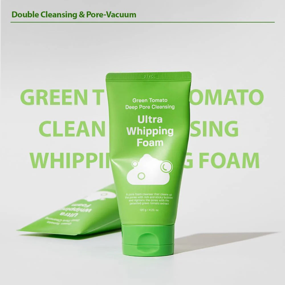 Green Tomato Deep Pore Cleansing Ultra Whipping Foam