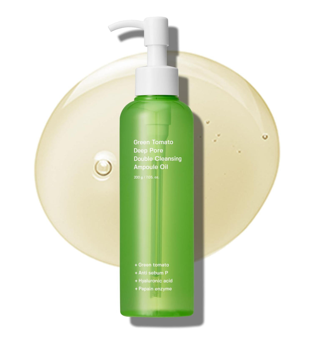 Green Tomato Deep Pore Double Cleansing Ampoule Oil