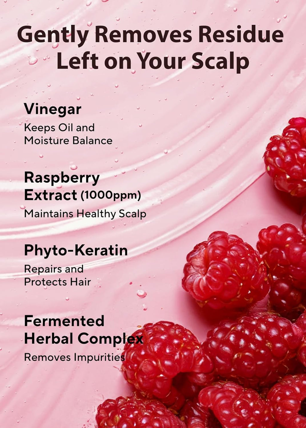 Raspberry Vinegar Hair Shampoo