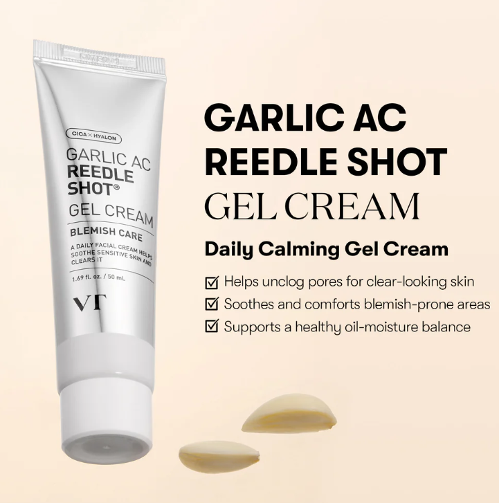 Garlic AC Reedle Shot Gel Cream – VT Cosmetics