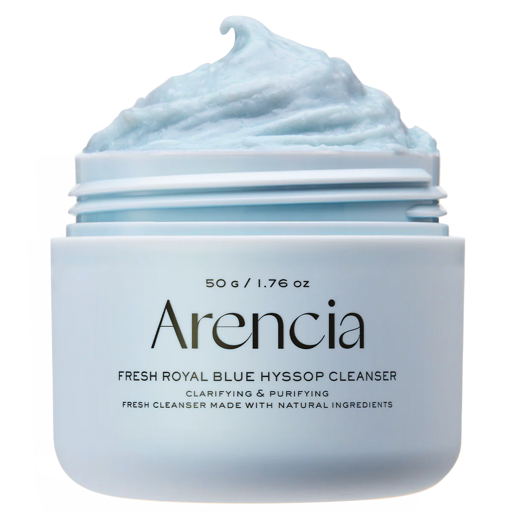 Fresh Blue Hyssop Rice Mochi Cleanser