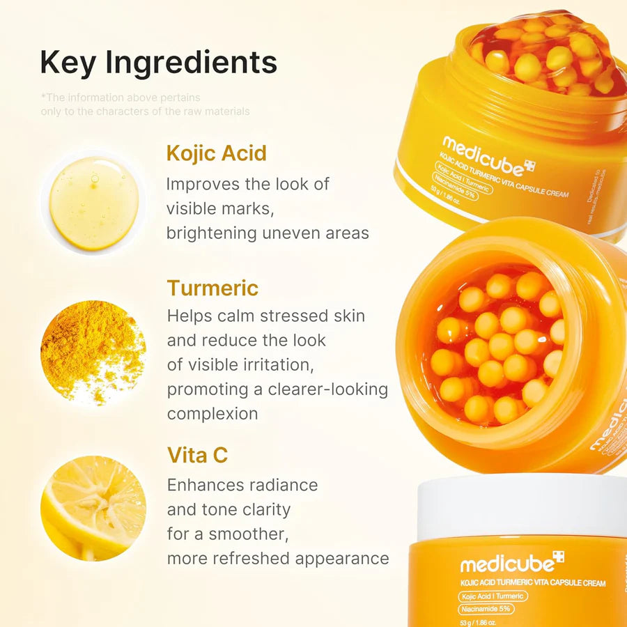 Kojic Acid Turmeric Vita Capsule – Medicube