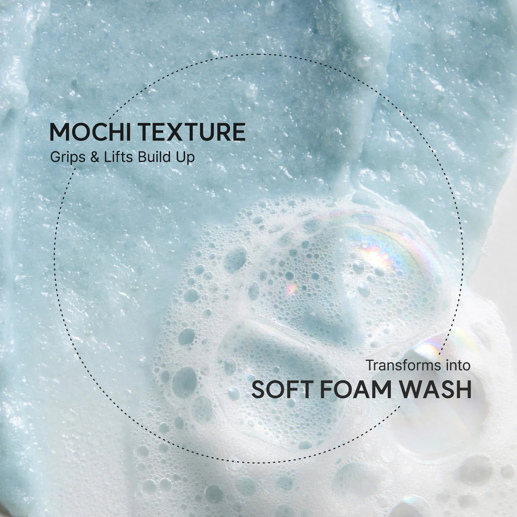 Fresh Blue Hyssop Rice Mochi Cleanser