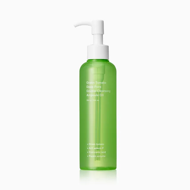 Green Tomato Deep Pore Double Cleansing Ampoule Oil