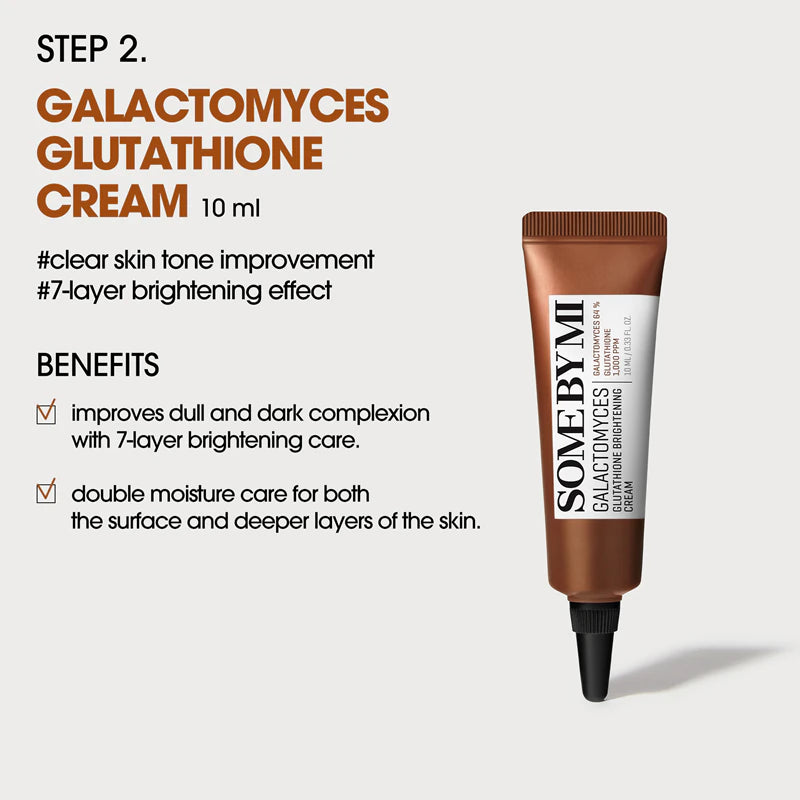 Galactomyces Glutathione Brightening Trial Kit – SOME BY MI
